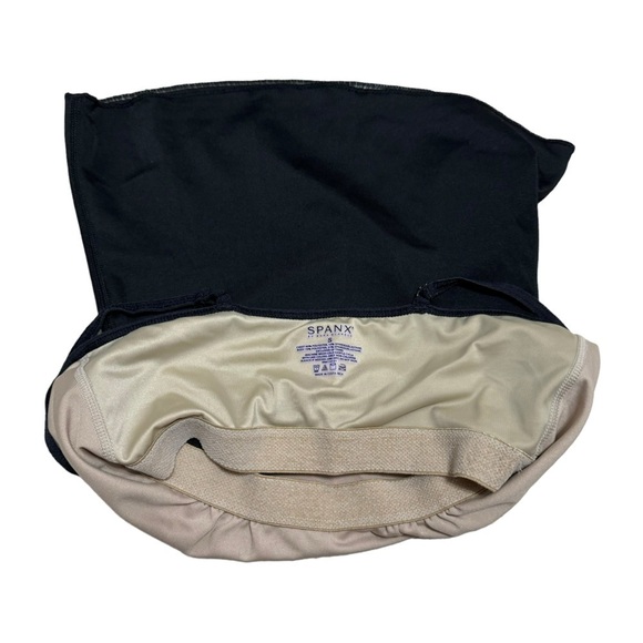 Spanx Womens Shaping Lined Black Tank Top Size Small - Picture 5 of 6